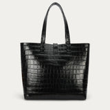 Mr Porter Tote - Black Croc
