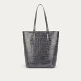 Mr Scurry Tote Midi - Flint Croc