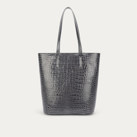 Mr Scurry Tote Midi - Flint Croc