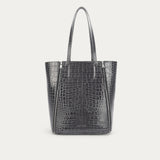 Mr Scurry Tote Midi - Flint Croc