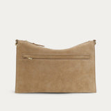 Siamese Bag - Oat Suede