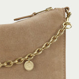 Siamese Bag - Oat Suede