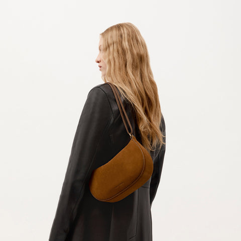 Mr Sling Micro - Gingerbread Suede