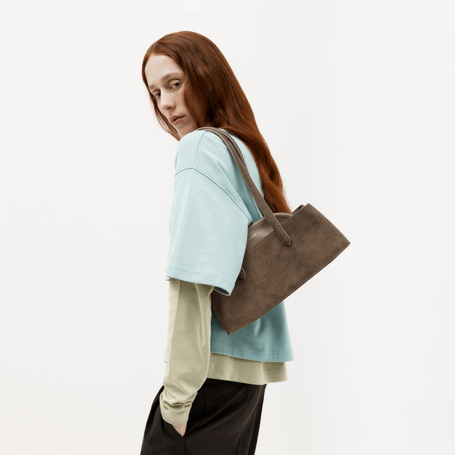 Mr Vault Tote Mini - Donkey Suede