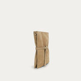 Penny Phone Pouch - Oat Suede