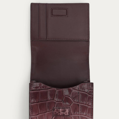 Poucheroo Phone Wallet - Eclipse Croc