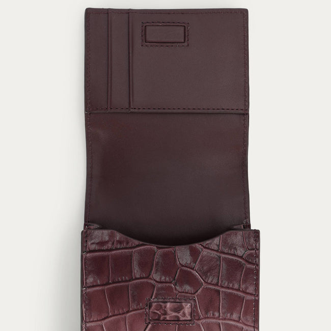 Poucheroo Phone Wallet - Eclipse Croc