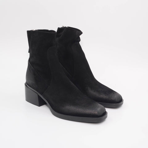 Alba - Black Suede