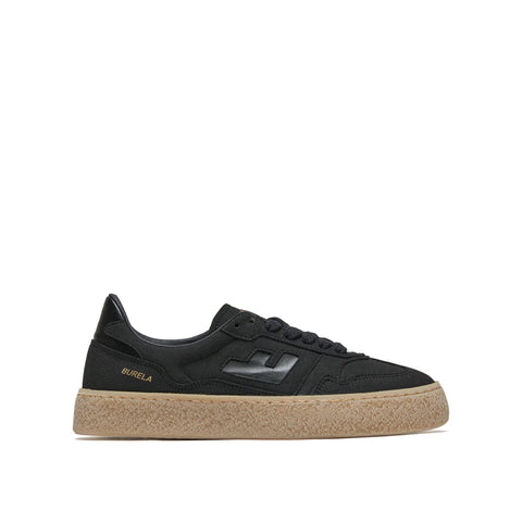 Burela Bold - Black Suede
