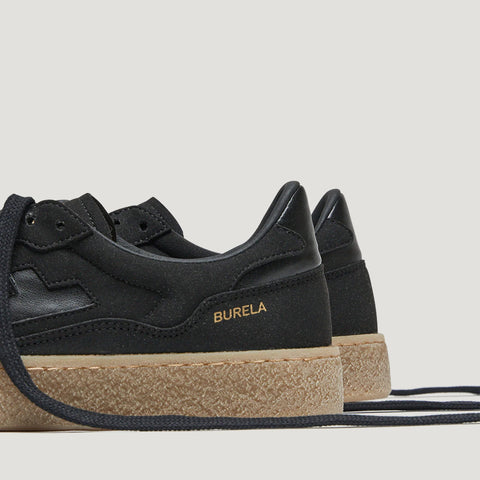 Burela Bold - Black Suede