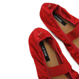 Ballet Flat - Chilli Satin