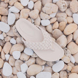 Braided Thong - Cream