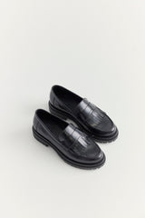 Tassel Loafer - Black