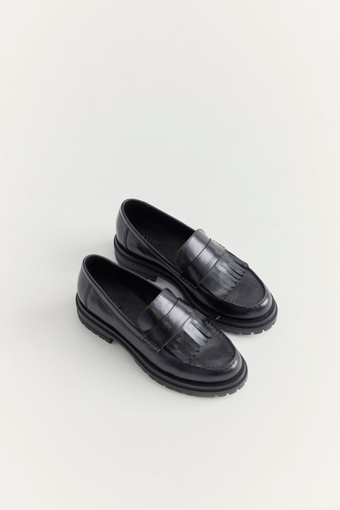 Tassel Loafer - Black