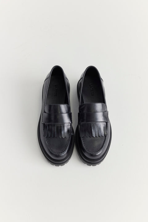 Tassel Loafer - Black