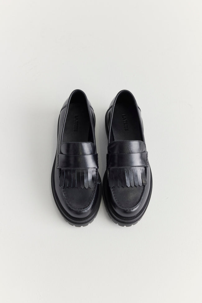 Tassel Loafer - Black