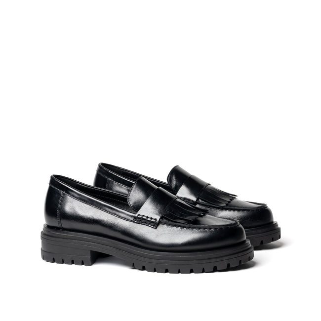 Tassel Loafer - Black