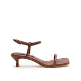 Padded Kitten Heel - Pecan