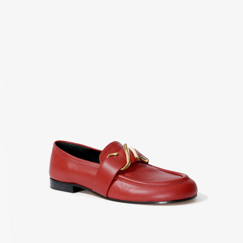 Monogram Loafer - Red