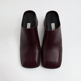 Amoy - Burgundy Mules