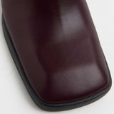 Amoy - Burgundy Mules