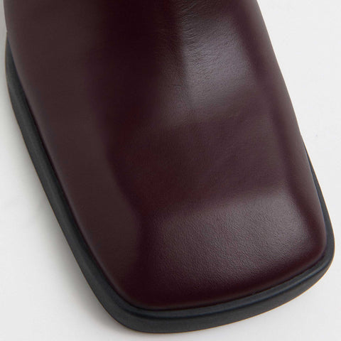Amoy - Burgundy Mules