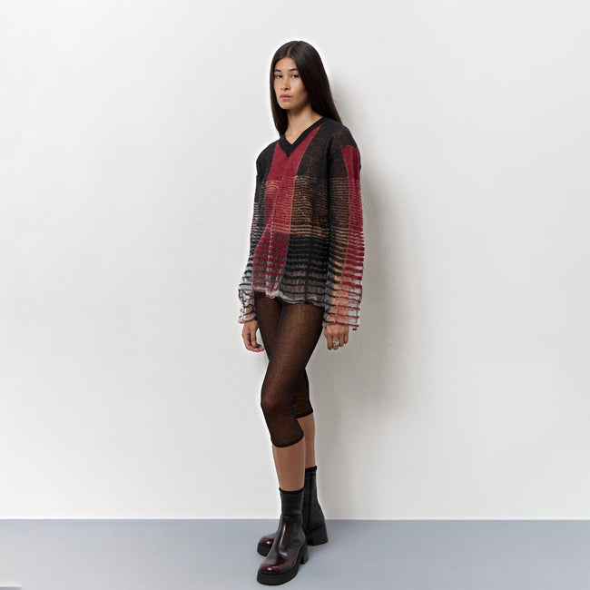 Oliana - Burgundy Black