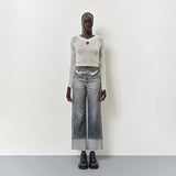 Roswita - Navy Brown