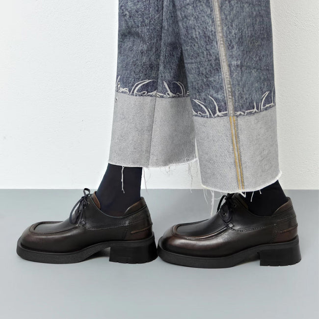 Roswita - Navy Brown