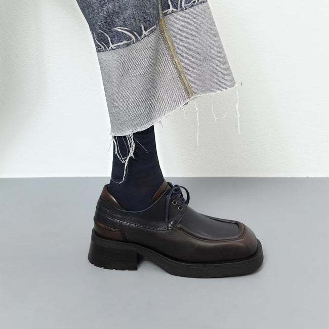 Roswita - Navy Brown