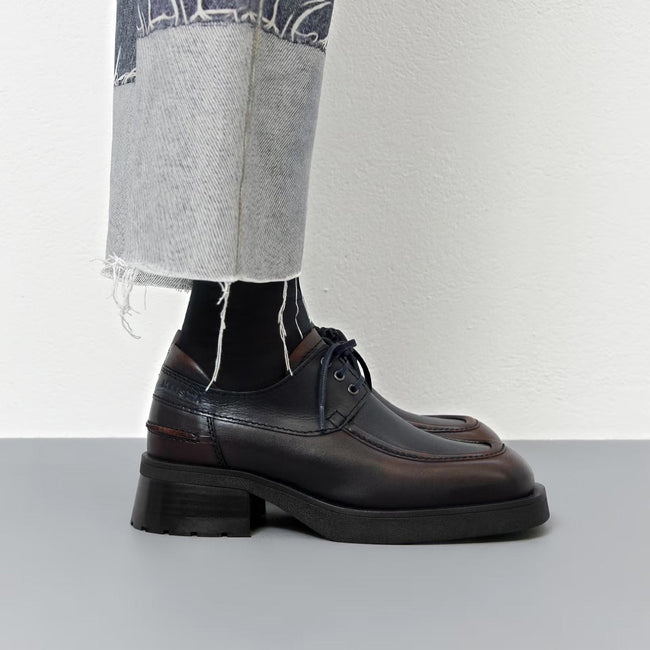 Roswita - Navy Brown