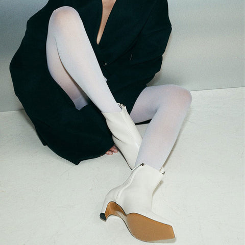 Dora Ankle Boot - Crema