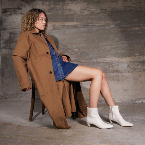 Dora Ankle Boot - Crema