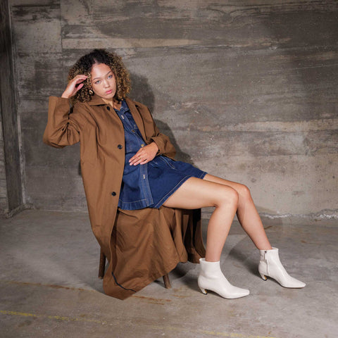 Dora Ankle Boot - Crema