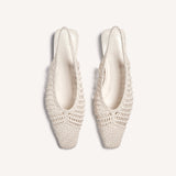 Cali Woven Flat - Crema