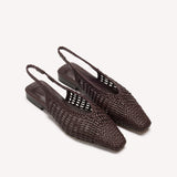 Cali Woven Flat - Koffee