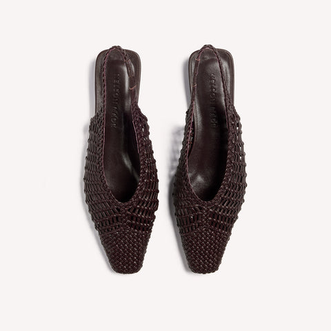 Cali Woven Flat - Koffee