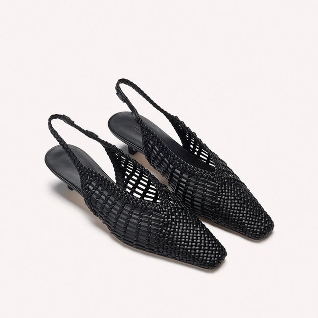 Cali Woven Mule - Black