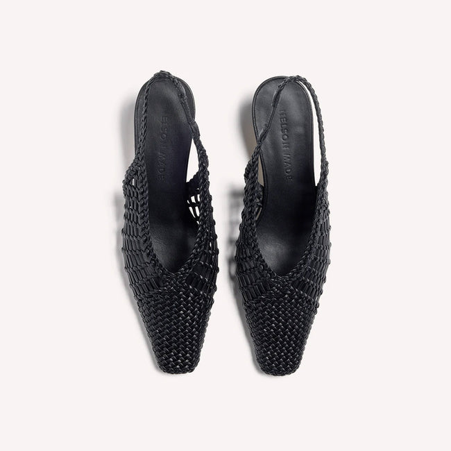 Cali Woven Mule - Black