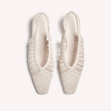 Cali Woven Mule - Crema