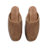 Jade Flat - Oliv Suede