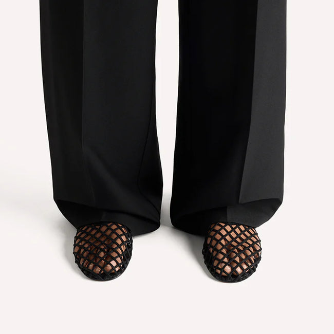 Jude Flat - Black Suede