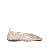 Lou Perforated Flat - Crema