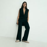 Lou Perforated Flat - Crema