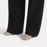 Lou Perforated Flat - Crema