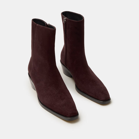 Louis Ankle Boot - Tiramisu Suede