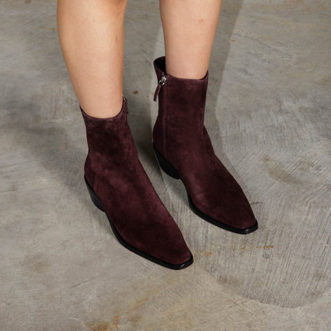 Louis Ankle Boot - Tiramisu Suede