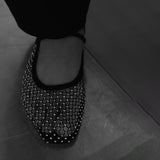 Phoebe Flat - Black Mesh | PRE-ORDER