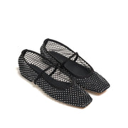 Phoebe Flat - Black Mesh | PRE-ORDER