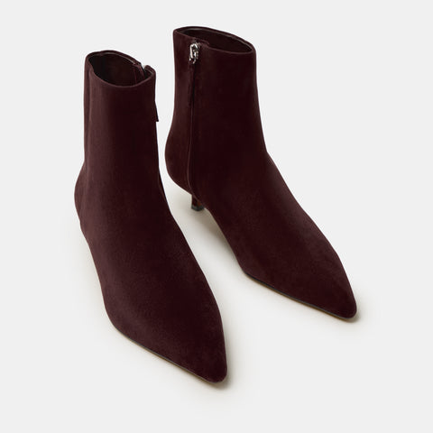 Sophie Mini Ankle Boot - Tiramisu Suede